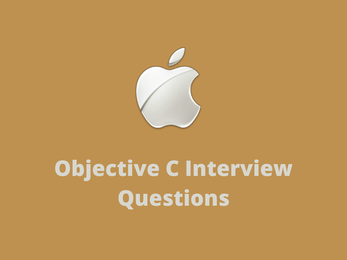 Objective C Interview Questions
